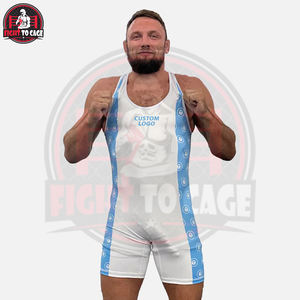 ชุดศิลปะการต่อสู้ผ้าสแปนเด็กซ์โพลีเอสเตอร์พิมพ์ลายแบบสั่งทำพิเศษ ทนทาน พร้อมคอกลม ชุดมวยปล้ำมืออาชีพ - Product Image 3