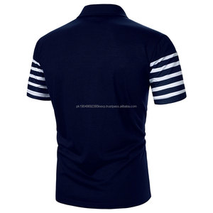 Camiseta Polo para Hombre de Color Sólido Cómoda de Secado Rápido MOQ Bajo Camiseta Polo 100% Algodón para Hombre - Product Image 2