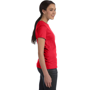 Meilleur Prix T-shirts Décontractés pour Femmes Adultes - Taille Personnalisable Service OEM Nouveau Design 100% Coton Anti-Plis Protection UV Coupe Ample - Product Image 6