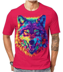 T-shirt pour homme de haute qualité en gros, 100% coton tricoté, respirant, coupe ample, manches courtes, logo personnalisé - Product Image 1