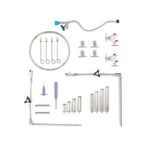 Système d'accès chirurgical lombaire antérieur en acier inoxydable, système d'anneaux lombaires antérieurs, ensemble d'opérateurs de rétraction, approuvé CE ISO par Surgiright - Product Image 1