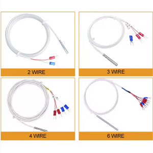 เซ็นเซอร์วัดอุณหภูมิแบบเทอร์โมคัปเปิล PT100 ชนิด 3 สาย ทำจากสแตนเลสสำหรับงานอุตสาหกรรม - Product Image 2