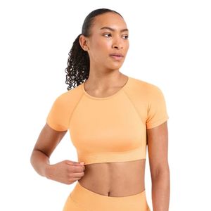 Haut court de sport pour femme, extensible, respirant, pour fitness, yoga et entraînement, vêtements de sport confortables, OEM ODM - Product Image 3
