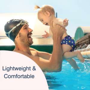 Couche-culotte réutilisable de bain/conception mélangée de costume de natation - Product Image 2