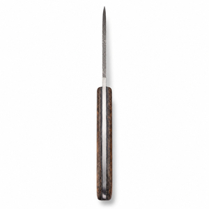 Cuchillo de Cocina Multifuncional Burraq de Acero de Damasco, Hoja Recta con Punta Caída, Mango de Madera, Grosor de 0.5mm, 12 Pulgadas, Hoja de Chef OEM - Product Image 1