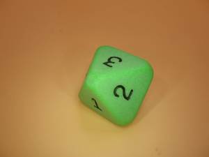 LOOKING HANDMADE RESIN PATTERN ECO-friendly Portable 6 Sided Acrylic Round Corner Standard Game D6 <b>Dice</b> for Yahtzee Game - Product Image 2