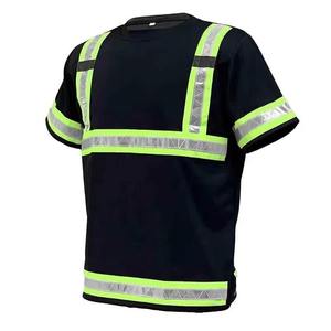 Camiseta Polo de Trabajo de Alta Visibilidad con Mangas Largas, Reflectante, de Poliéster Fluorescente, con Logotipo Personalizado, para Construcción - Product Image 1