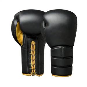 Équipement de boxe personnalisé 10oz 12oz gants de boxe unisexe adulte professionnel en cuir PU formation gagnant gants de boxe vente en gros - Product Image 3
