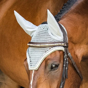 Máscaras Antimoscas Tejidas para Caballos de Alta Calidad, Hechas a Medida, en Varios Colores, Personalización Disponible a un Precio Razonable - Product Image 5