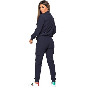 Ensemble de survêtement pour femmes, motif vintage, extensible dans 4 directions, spandex, polyester, vêtements de sport respirants, tenue de fitness - Product Image 2