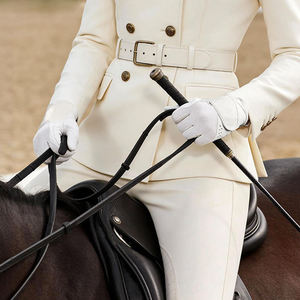 White Horse Riding Gloves Women Fingerless Open Finger Equestrian Outdoor Sports Breathable Non Slip Dress Riding Gear - Product Image 4