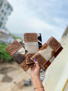 กระเป๋าสตางค์หนังวัวแท้สำหรับผู้หญิง - Product Image 6