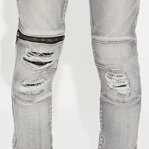 Adjustable Waist & Durable Stitching For Boys Collection With Durable <b>Material</b> With Custom Logo 2026 Premium Washed <b>Denim</b> Jeans - Product Image 4