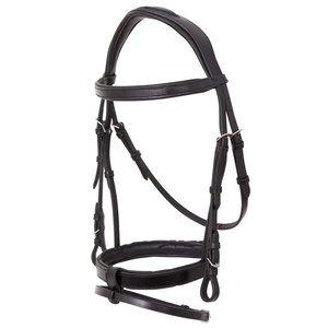 Luxury Handmade Leather English <b>Style</b> Horse Bridle Browband Customizable Color & Size 2x3x2m - Product Image 5