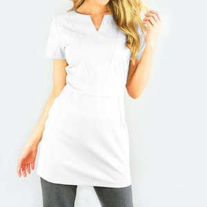 Nouvelles Tunicas de Salon en Polyester Spandex Extensible pour Uniformes de SPA - Product Image 4