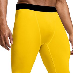Gym Sports Wear <b>Men's</b> <b>Compression</b> Pants Elastic Waist Breathable Quick Dry Leggings Workout Fitness Running <b>Tight</b> High Quality - Product Image 4