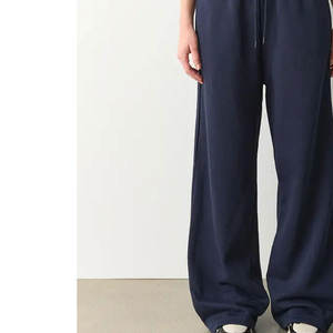 กางเกงวอร์มโอเวอร์ไซส์สำหรับผู้หญิง กางเกงจ็อกเกอร์เอวสูงทรงหลวม กางเกงลำลองทรงหลวมใส่สบาย กางเกงสตรีทแวร์เนื้อนุ่มสำหรับใส่ทุกวัน - Product Image 4