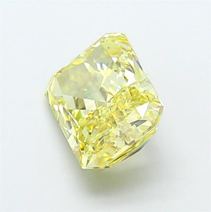 Fancy Sparkling Luxury Fine Jewelry Stone Radiant Cushion Cut Fancy Vivid Yellow CVD Lab Grown Diamond Certified Loose Gemstone - Product Image 5
