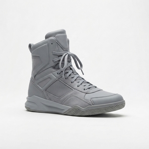 Zapatos de boxeo ligeros para hombre y mujer, calzado de entrenamiento transpirable de caña alta, suela de agarre flexible y de soporte para entrenamiento de boxeo en el gimnasio - Product Image 5
