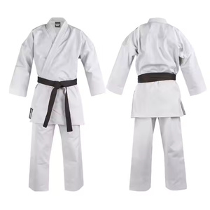 Uniforme de Karate Blanco al por Mayor, 100% Algodón, Duradero, Unisex para Adultos, Ropa de Artes Marciales con Cinturón Negro, Corte Regular 2026 - Product Image 2