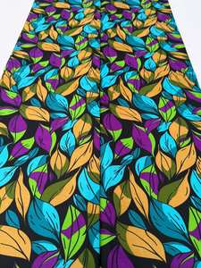 Tissu africain sur mesure de 6 mètres avec des impressions à la cire originales pour les concepteurs et les détaillants par le fournisseur Hitjem Export Ghana - Product Image 2