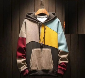 Spring New Classic Fashion Trend Solid Quarter <b>Zip</b> Men's Casual Plus Size Fleece Thickened Warm Windproof 100% Cotton - Product Image 3