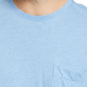 Camiseta Deportiva de Manga Corta con Cuello Redondo, Elegante y Sencilla, para Hombre, 100% Algodón Orgánico, Secado Rápido, Transpirable, Corte Regular, Negra - Product Image 2