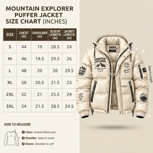 Men's Hooded Down Bomber Jacket <b>Lightweight</b> Padded Outerwear Zip Up Casual Winter <b>Coat</b> - Product Image 6