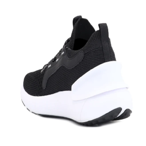 Black White Walking Sneakers <b>for</b> <b>Men</b> Modern Athletic Footwear Lightweight Lace Up <b>Shoes</b> Cushioned Comfort - Product Image 1