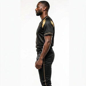 Meilleurs choix d'uniformes de baseball de qualité supérieure à prix abordables, best-sellers, avec logo professionnel imprimé, uniformes de baseball de qualité supérieure - Product Image 6