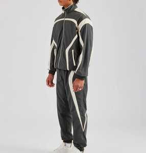 Lightweight Windbreaker Tracksuit All-Weather Performance Tracksuit Windproof <b>Athletic</b> Windbreaker Tracksuit - Product Image 3