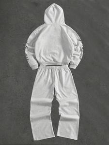 ชุดวอร์มผ้าฟลีซปักลายคุณภาพพรีเมียม ปรับแต่งด้วยโลโก้ของคุณเอง สำหรับผู้ชายและผู้หญิง - Product Image 2