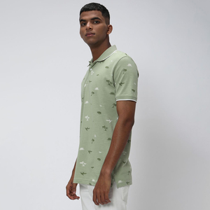 Chemises polo pour hommes respirantes, entièrement personnalisées avec logo imprimé, amples, unies, à manches courtes, de haute qualité, en gros, sublimation - Product Image 2