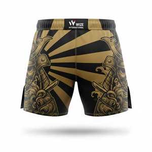 Pantalones Cortos de MMA para Hombre, Pantalones Cortos de Bjj para Gimnasio, Entrenamiento y Uso Casual, Pantalones Cortos Deportivos Elásticos en Cuatro Direcciones - Product Image 2