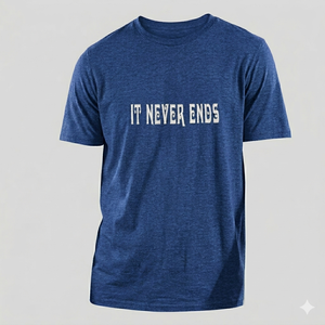 Men's Custom Slim Fit Heather Grey Graphic T-Shirt - Product Image 3