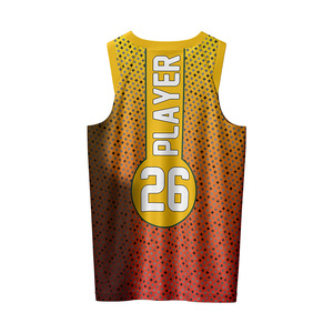 Conjuntos de Uniformes de Baloncesto para Hombre, Personalizados con Nombre de Equipo, Logotipo Digital Impreso en la Parte Delantera, Malla de Spandex/Poliéster, Transpirables y que Absorben la Humedad - Product Image 3