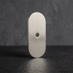 Pomo de latón de lujo ovalado en bronce con acabado mate, moderno y duradero, para muebles, cajones de cocina, puertas y armarios - Product Image 4