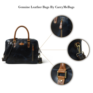 Maletín de Cuero Genuino de Estilo Lujoso para Portátil, para Ejecutivos y Uso Corporativo - Product Image 6