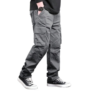 Pantalon cargo décontracté pour homme avec taille élastique, style élégant pour le jogging, la randonnée et fournisseur de tissu peigné du Bangladesh - Product Image 1
