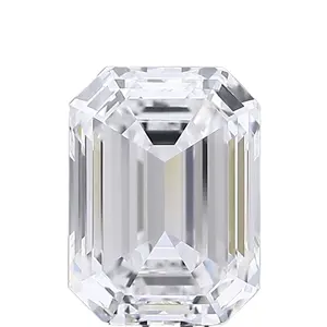 2.06 Carats Excellent Emerald Cut Lab Grown Diamond VVS2 D Color HPHT IGI Certified CVD Loose Diamonds at Best Price