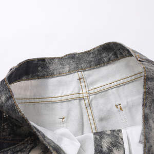 Hip Hop Style Digital Printing Baggy <b>Jeans</b> Vintage Streetwear High-Street Pants Embroidery <b>Wide</b> <b>Leg</b> Spring Trousers Solid - Product Image 5