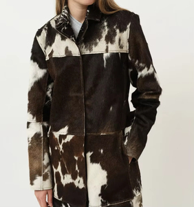 Plus Size Men Genuine Leather Waterproof Winter Trench Coat Long Sleeve Belted <b>Fur</b> Trim Outerwear Casual Streetwear - Product Image 5