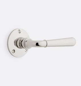 Poignée de tirage à levier double en acier inoxydable noir tendance pour meubles et maison, personnalisable avec fonction passage et confidentialité - Product Image 6