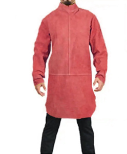 Premium Quality Heavy Duty Apron Long Sleeves Leather Welding Suit Spark Heat Resistant Cleaning Tools <b>Accessories</b> for Welders - Product Image 2