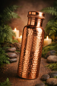 Best Quality Handmade Classic Hammered Copper Water <b>Bottle</b> Leak Proof Design Large Capacity for Home Office Travel Available for - Product Image 5