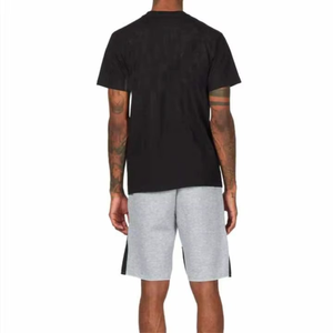 Nouvel ensemble décontracté homme été 2026 : T-shirt à manches courtes et short en polyester/coton écologique – 2 pièces - Product Image 2