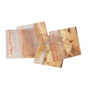 Nouveau Meilleur Design Décoration De Table Bois Résine Époxy Dessous De Verre Napperons De Table Sublimation Blancs Boisson De Mariage Inde RF Artisanat - Product Image 2