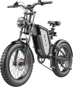Bicicleta Eléctrica Todoterreno de Alta Calidad para Adultos, 20 Pulgadas, Neumáticos Anchos, 48V 25AH, Suspensión Completa, 7 Velocidades - Product Image 2