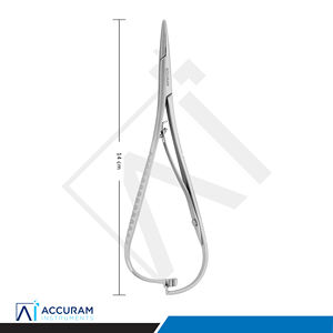 Pinza de Ligadura Ortodóntica Smaha de Punta Estrecha Accuram Mathieu, 14 cm, Acero Inoxidable, Manual, Quirúrgica, Dental, CE - Product Image 5