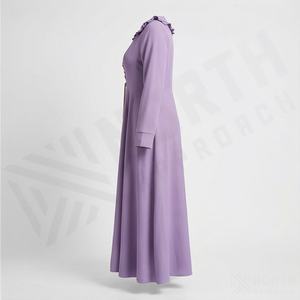 Tendencias de Moda Modesta, Abaya para Mujer, Ropa Casual Musulmana de Lujo, Cómoda y de Alta Calidad, Estilo al por Mayor - Product Image 3